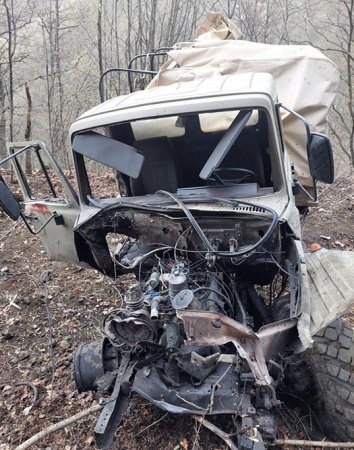 Azərbaycan hərbçiləri minaya düşüb