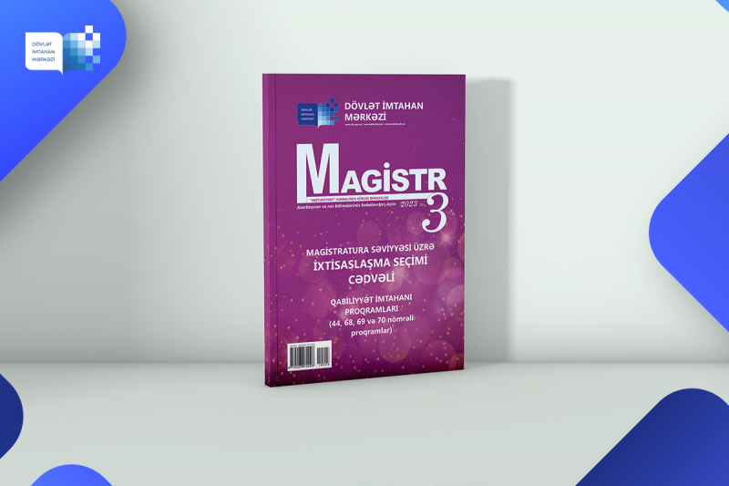 DİM «Magistr» jurnalının 3-cü nömrəsini nəşr edib DİM «Magistr» jurnalının 3-cü nömrəsini nəşr edib