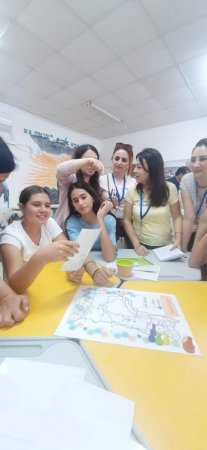 Gəncə məktəbinin bir qrup müəllimi İsraildə təlimlərdə iştirak edir - FOTO Gəncə məktəbinin bir qrup müəllimi İsraildə təlimlərdə iştirak edir - FOTO