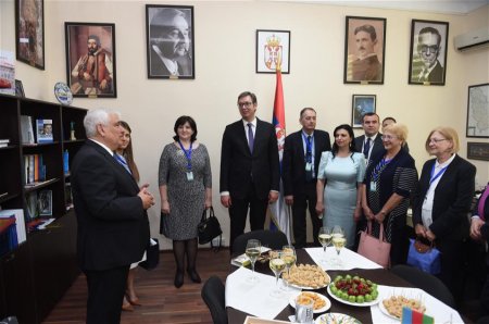 ADU-da Serb dili və mədəniyyəti mərkəzinin yaranmasından 5 il ötür - FOTO