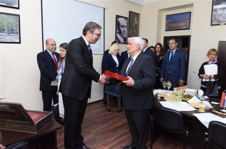 ADU-da Serb dili və mədəniyyəti mərkəzinin yaranmasından 5 il ötür - FOTO