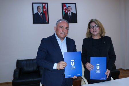 AzTU ilə Bahçeşehir Universiteti arasında əməkdaşlıq memorandumu imzalanıb - FOTO AzTU ilə Bahçeşehir Universiteti arasında əməkdaşlıq memorandumu imzalanıb - FOTO