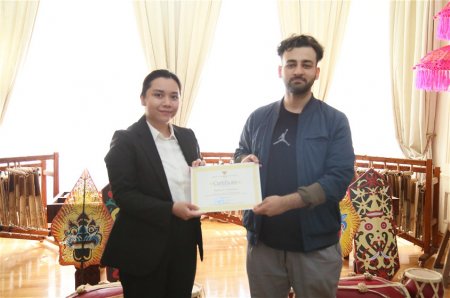 ADU tələbələri İndoneziyanın Azərbaycandakı Səfirliyində istehsalat təcrübəsi keçiblər - FOTO ADU tələbələri İndoneziyanın Azərbaycandakı Səfirliyində istehsalat təcrübəsi keçiblər - FOTO