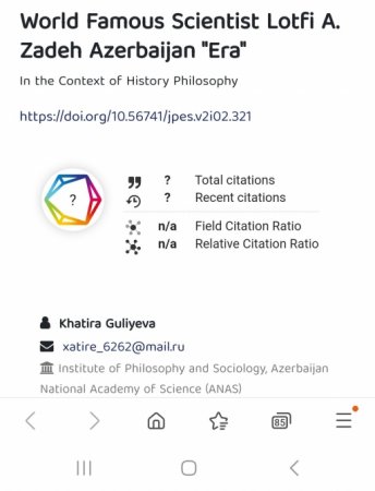 Azərbaycanlı filosofun məqaləsi İndoneziyada çap olunub - FOTO