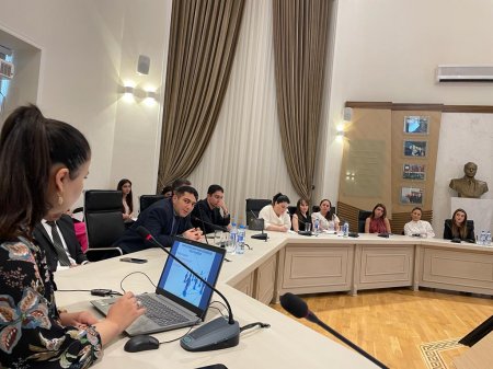 “İnsan resurslarının idarə edilməsinə ümumi baxış” mövzusunda təlim keçirilib - FOTO “İnsan resurslarının idarə edilməsinə ümumi baxış” mövzusunda təlim keçirilib - FOTO