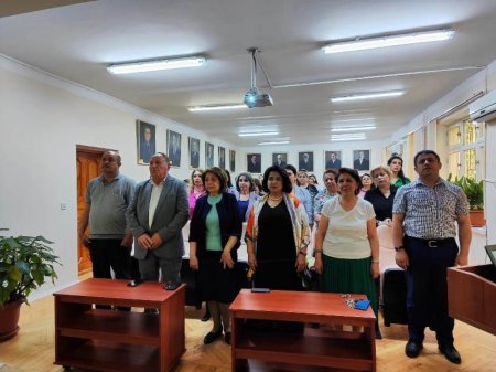 Botanika İnstitutunda Müstəqillik Günü qeyd olunub - FOTO