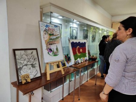 Botanika İnstitutunda Müstəqillik Günü qeyd olunub - FOTO