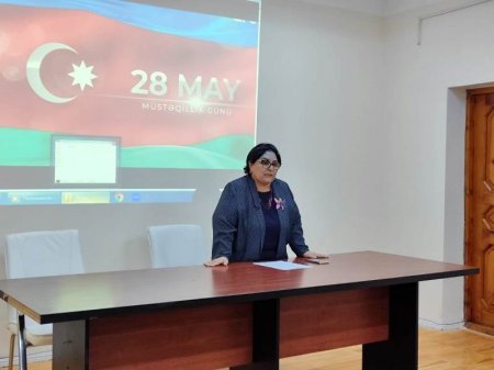 Botanika İnstitutunda Müstəqillik Günü qeyd olunub - FOTO