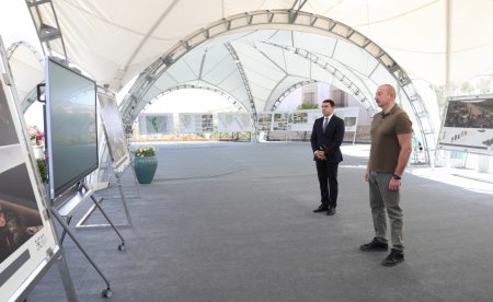 Laçında İşğal və Zəfər Muzeyi Kompleksinin təməli qoyulub - FOTO Laçında İşğal və Zəfər Muzeyi Kompleksinin təməli qoyulub - FOTO