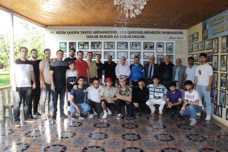 BDU-nun tələbə-müəllim heyəti Qəbələdə alban məbədlərini ziyarət edib - FOTO BDU-nun tələbə-müəllim heyəti Qəbələdə alban məbədlərini ziyarət edib - FOTO