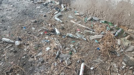 Sabirabadda DƏHŞƏT -Məktəbin yanı narkomaniya yuvasına çevrilib - FOTOLAR + VİDEO