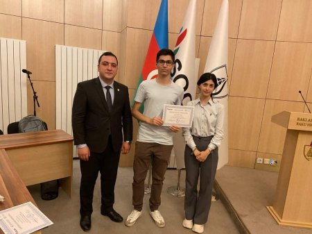 BANM-də “Süni intellekt və maşın öyrənmə” kursunu bitirənlərə sertifikatlar verilib - FOTO