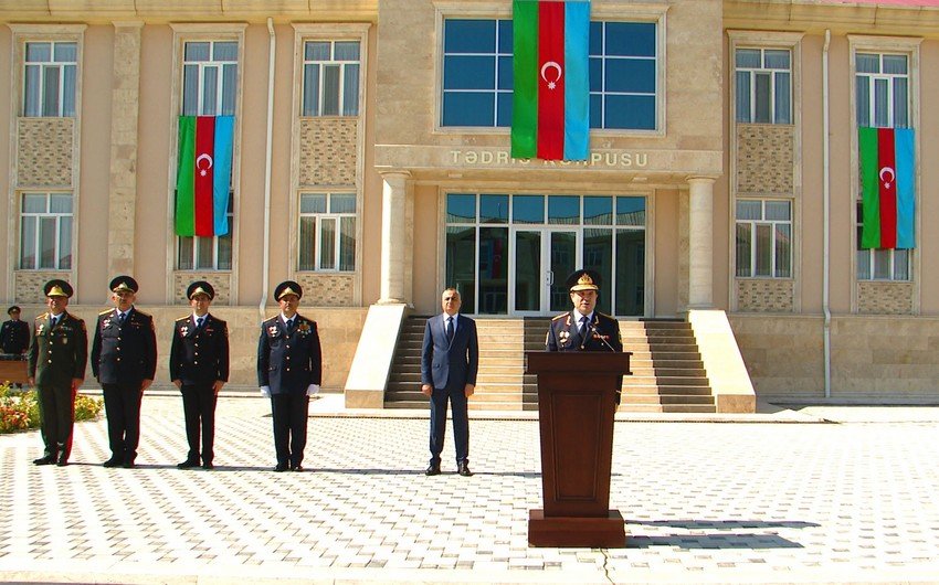 Naxçıvan Orta İxtisas Polis Məktəbində buraxılış mərasimi keçirilib Naxçıvan Orta İxtisas Polis Məktəbində buraxılış mərasimi keçirilib