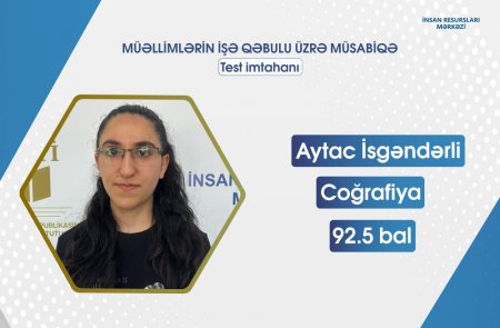 Bu gün MİQ üzrə ən yüksək nəticə toplayan müəllimlərin adları - FOTO