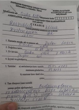 Ana: Azərbaycan xalqı,  tək Laçın övladıma kömək edin - FOTO