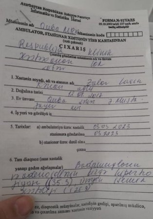 Ana: Azərbaycan xalqı,  tək Laçın övladıma kömək edin - FOTO