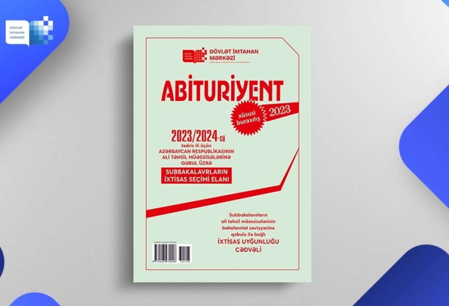 "Abituriyent” jurnalının xüsusi buraxılışı nəşr edilib "Abituriyent” jurnalının xüsusi buraxılışı nəşr edilib