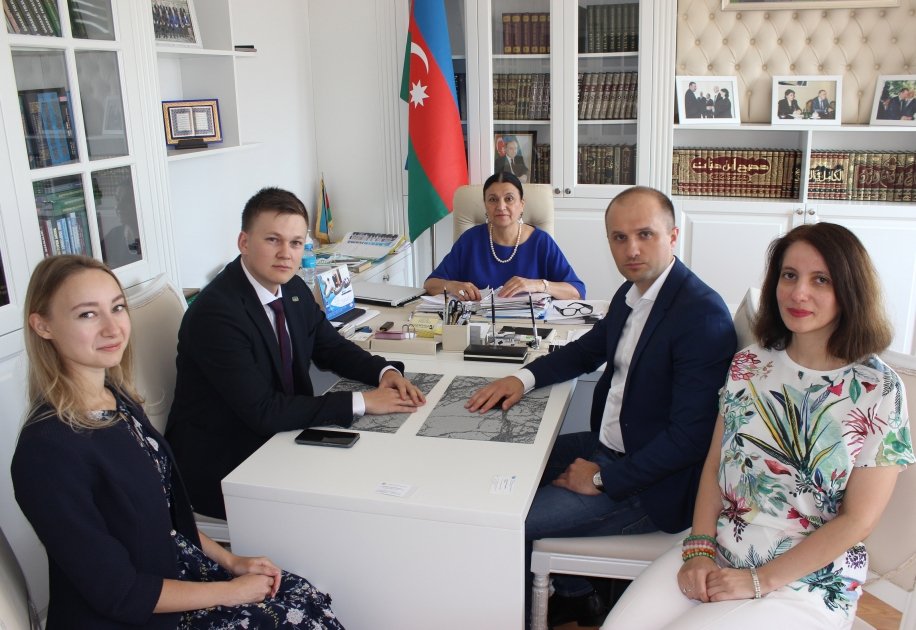 Rusiyalı alimlər Şərqşünaslıq İnstitutunda olublar Rusiyalı alimlər Şərqşünaslıq İnstitutunda olublar