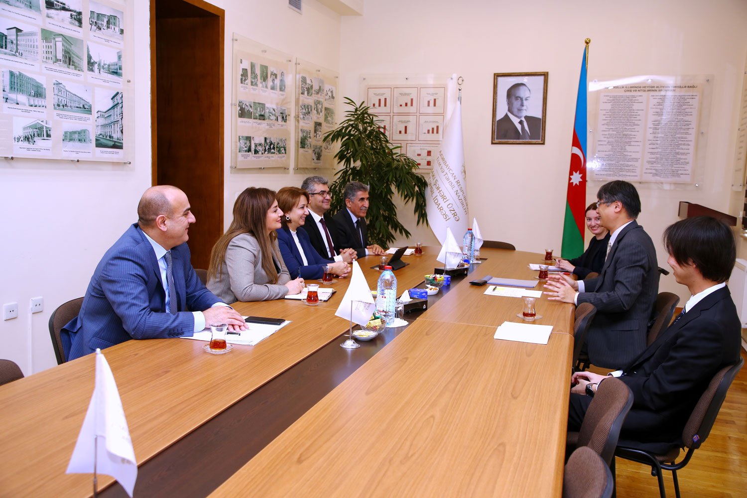 BŞTİ-də Yaponiyanın Azərbaycandakı səfirliyinin nümayəndələri ilə görüş keçirilib - FOTO BŞTİ-də Yaponiyanın Azərbaycandakı səfirliyinin nümayəndələri ilə görüş keçirilib - FOTO