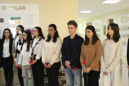 BSU-nun şəhid məzunu Kənan Rüstəmlinin anım mərasimi keçirilib - FOTO BSU-nun şəhid məzunu Kənan Rüstəmlinin anım mərasimi keçirilib - FOTO