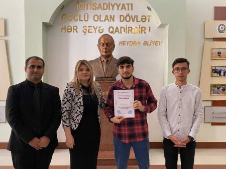 Kənd Təsərrüfatı İşçiləri Gününə həsr edilən fakültələrarası intellektual yarış keçirilib - FOTO Kənd Təsərrüfatı İşçiləri Gününə həsr edilən fakültələrarası intellektual yarış keçirilib - FOTO