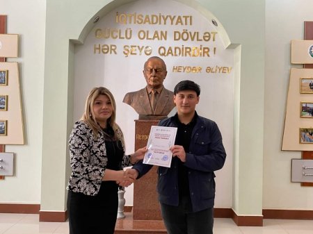 Kənd Təsərrüfatı İşçiləri Gününə həsr edilən fakültələrarası intellektual yarış keçirilib - FOTO Kənd Təsərrüfatı İşçiləri Gününə həsr edilən fakültələrarası intellektual yarış keçirilib - FOTO