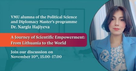 UNEC-in əməkdaşı Litvanın Vitautas Magnus Universitetinin fəxri səfiri seçilib - FOTO UNEC-in əməkdaşı Litvanın Vitautas Magnus Universitetinin fəxri səfiri seçilib - FOTO