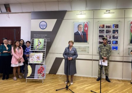 BDU-nun Biologiya fakültəsində Zəfər Gününə həsr olunmuş tədbir keçirilib - FOTO