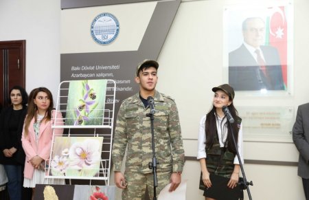 BDU-nun Biologiya fakültəsində Zəfər Gününə həsr olunmuş tədbir keçirilib - FOTO