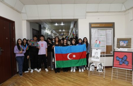 BDU-nun Biologiya fakültəsində Zəfər Gününə həsr olunmuş tədbir keçirilib - FOTO