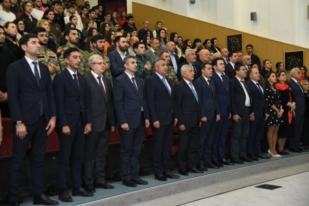 BMU-da Zəfər Günü təntənəli şəkildə qeyd olunub - FOTOLAR BMU-da Zəfər Günü təntənəli şəkildə qeyd olunub - FOTOLAR