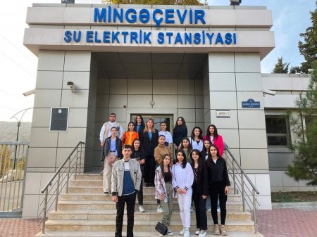 Mingəçevir şəhərinin 75 illik yubileyi münasibətilə tələbə ekskursiyaları təşkil edilib - FOTOLAR Mingəçevir şəhərinin 75 illik yubileyi münasibətilə tələbə ekskursiyaları təşkil edilib - FOTOLAR