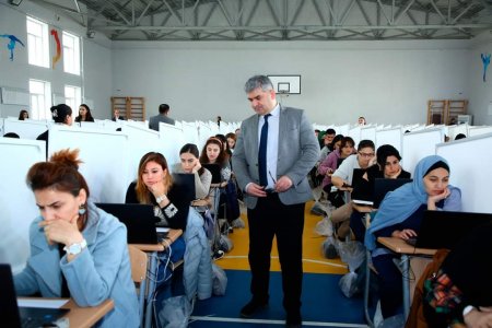 Direktor müavinlərinin işə qəbulu üzrə test imtahanı mərhələsinə start verilib - FOTO