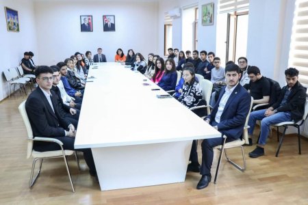 AzTU-da tələbələrə antinarkomaniya mövzusunda seminar keçirilib - FOTO