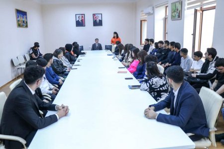 AzTU-da tələbələrə antinarkomaniya mövzusunda seminar keçirilib - FOTO