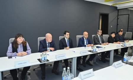 Tatarıstanın təhsil naziri Bakıda səfərdədir - FOTOLAR