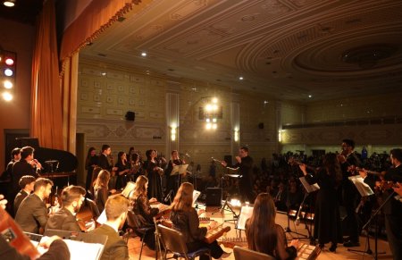 ADMİU-nun 100 illik yubileyi BDU-da qeyd olunub - FOTOLAR