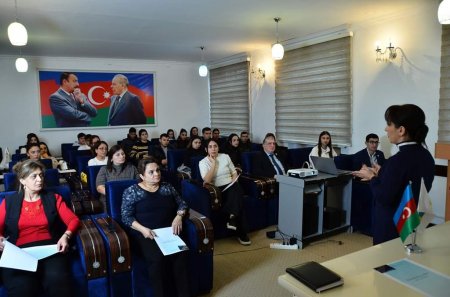 MDU-da "Tetahilinq nədir?” mövzusunda təlim keçirilib - FOTO
