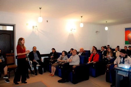 ENGAGE layihəsi çərçivəsində MDU-da növbəti görüşlər keçirilib - FOTO ENGAGE layihəsi çərçivəsində MDU-da növbəti görüşlər keçirilib - FOTO