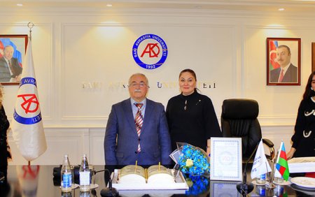 BAAU-da Ədalət Tahirzadənin elmi-pedaqoji fəaliyyətinin 30 illiyinə həsr edilmiş tədbir keçirilib - FOTO BAAU-da Ədalət Tahirzadənin elmi-pedaqoji fəaliyyətinin 30 illiyinə həsr edilmiş tədbir keçirilib - FOTO