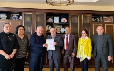 BAAU-da Ədalət Tahirzadənin elmi-pedaqoji fəaliyyətinin 30 illiyinə həsr edilmiş tədbir keçirilib - FOTO BAAU-da Ədalət Tahirzadənin elmi-pedaqoji fəaliyyətinin 30 illiyinə həsr edilmiş tədbir keçirilib - FOTO