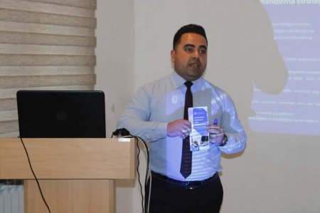 MDU-da maarifləndirici seminar: “Qeyri-formal məşğulluq və onunla mübarizə” - FOTO MDU-da maarifləndirici seminar: “Qeyri-formal məşğulluq və onunla mübarizə” - FOTO