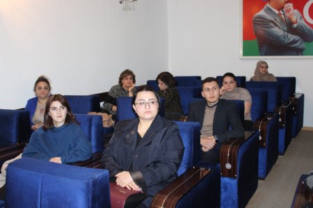 MDU-da “Elmi məqalələrin dərci üçün jurnal seçimi” mövzusunda seminar keçirilib MDU-da “Elmi məqalələrin dərci üçün jurnal seçimi” mövzusunda seminar keçirilib
