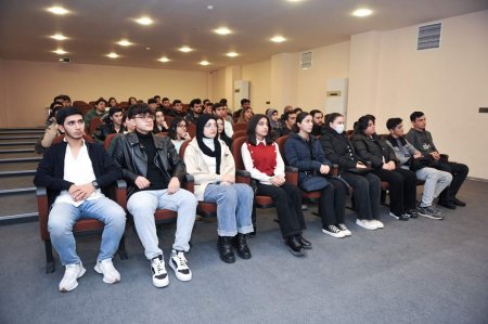 BMU-nun Mühəndislik fakültəsində qrup nümayəndələri ilə görüş keçirilib - FOTO