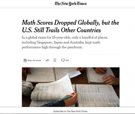 Dünyada və Avropada təhsil geriləməyə davam edir Dünyada və Avropada təhsil geriləməyə davam edir