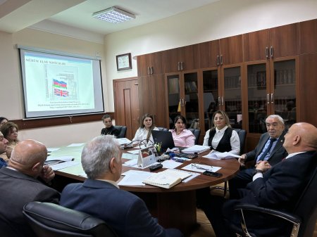 Qafqazşünaslıq İnstitutu 2023-cü il üzrə hesabatını təqdim edib - FOTO