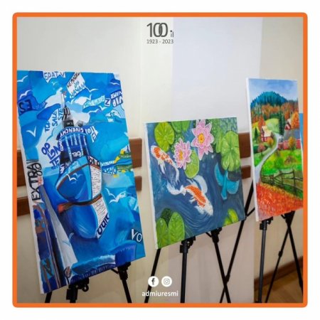 UNEC-də Mədəniyyət və İncəsənət Universitetinin 100 illik yubileyinə həsr olunmuş sərgi - FOTO UNEC-də Mədəniyyət və İncəsənət Universitetinin 100 illik yubileyinə həsr olunmuş sərgi - FOTO