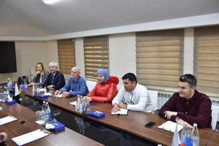 MEDİA Agentliyində TÜRKSOY Media Mükafatına layiq görülmüş qonaqlarla görüş keçirilib - FOTO