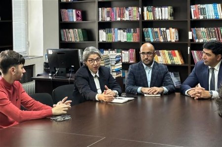 ADU-da məlumatlandırma sessiyası keçirilib - FOTO ADU-da məlumatlandırma sessiyası keçirilib - FOTO