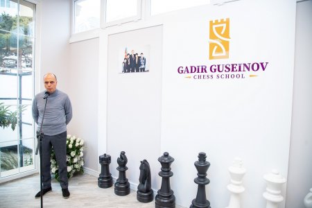 100-dən çox uşağın şahmatla məşğul ola biləcəyi şahmat məktəbi istifadəyə verilib - FOTO